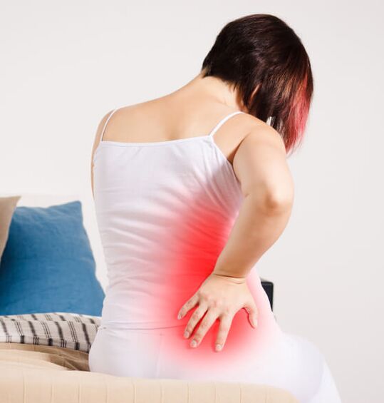 Symptoms of lumbar bone osteochondrosis